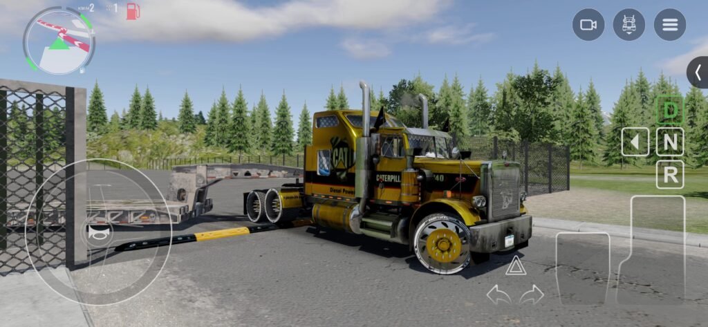 Truck Simulator Big Rigs Premium Golden skin